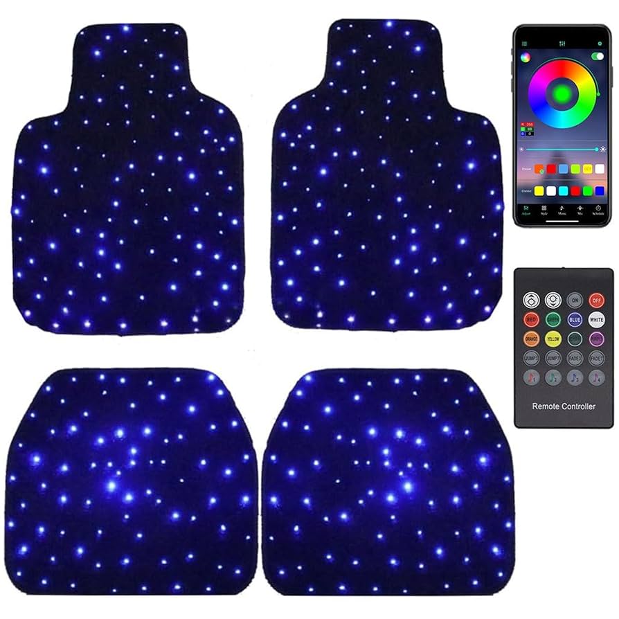 LED Car Mats